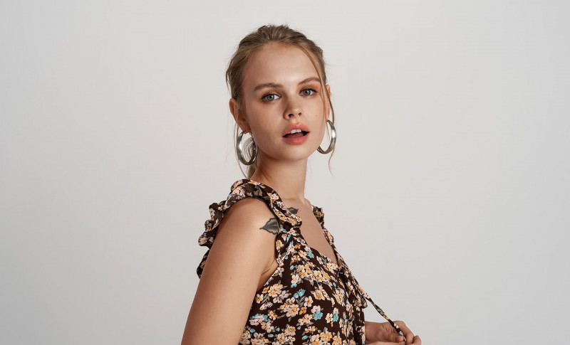 Anastasiya Scheglova featured in  the Befree catalogue for Spring/Summer 2019