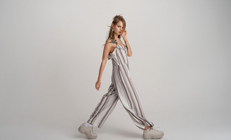 Anastasiya Scheglova featured in  the Befree catalogue for Spring/Summer 2019