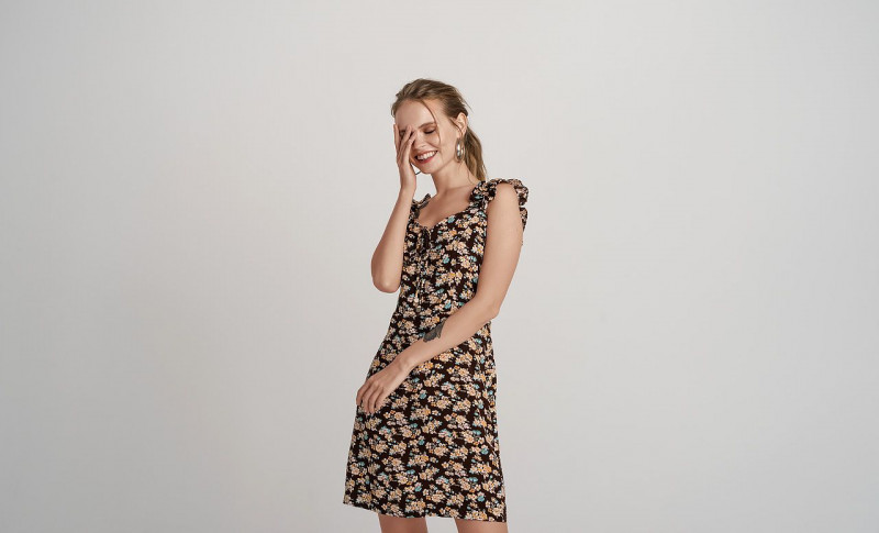 Anastasiya Scheglova featured in  the Befree catalogue for Spring/Summer 2019