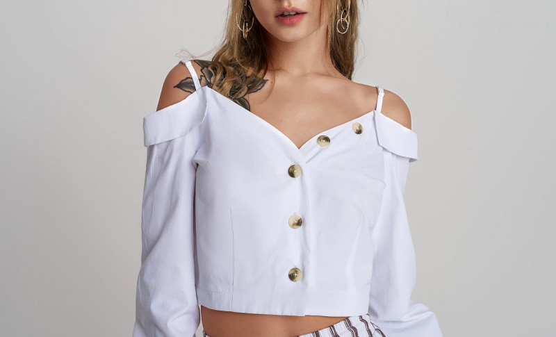 Anastasiya Scheglova featured in  the Befree catalogue for Spring/Summer 2019