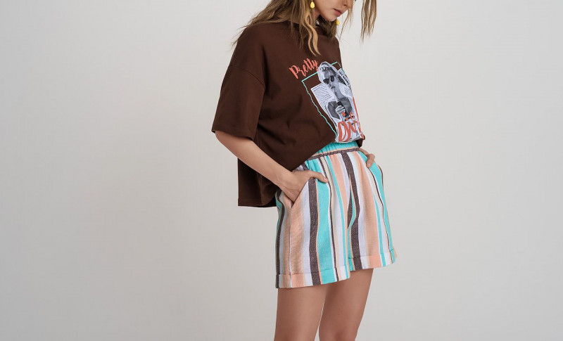 Anastasiya Scheglova featured in  the Befree catalogue for Spring/Summer 2019