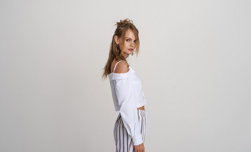 Anastasiya Scheglova featured in  the Befree catalogue for Spring/Summer 2019