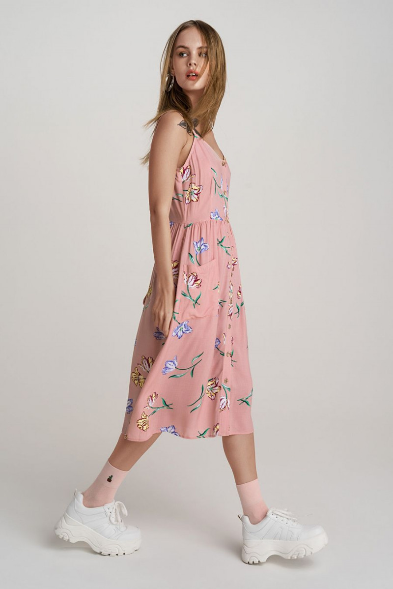 Anastasiya Scheglova featured in  the Befree catalogue for Spring/Summer 2019