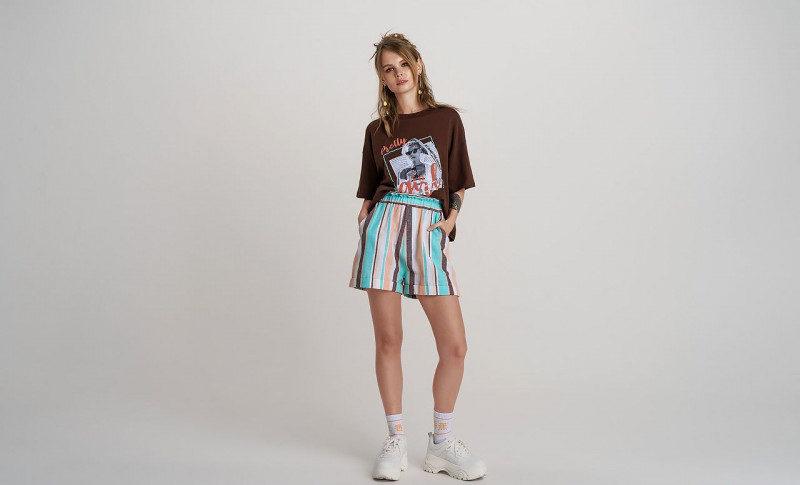 Anastasiya Scheglova featured in  the Befree catalogue for Spring/Summer 2019