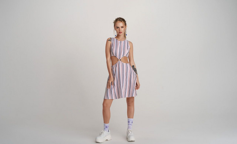 Anastasiya Scheglova featured in  the Befree catalogue for Spring/Summer 2019