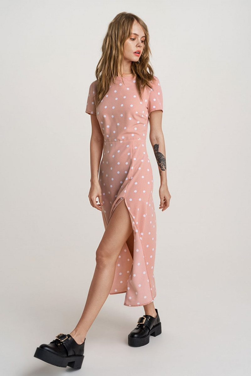 Anastasiya Scheglova featured in  the Befree catalogue for Spring/Summer 2019
