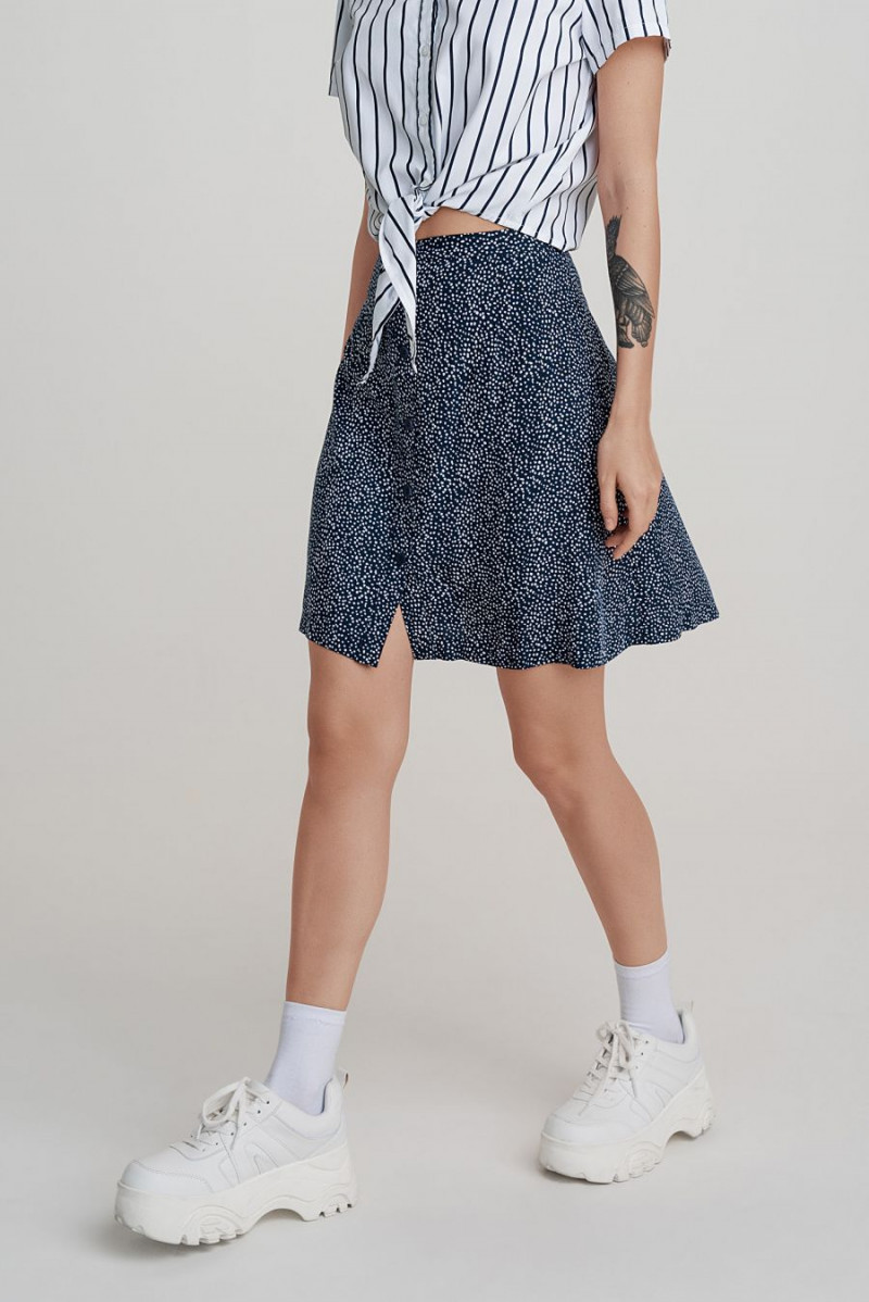 Anastasiya Scheglova featured in  the Befree catalogue for Spring/Summer 2019