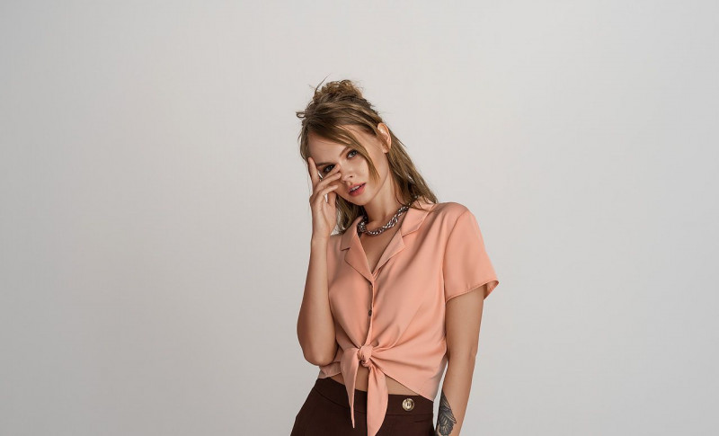 Anastasiya Scheglova featured in  the Befree catalogue for Spring/Summer 2019