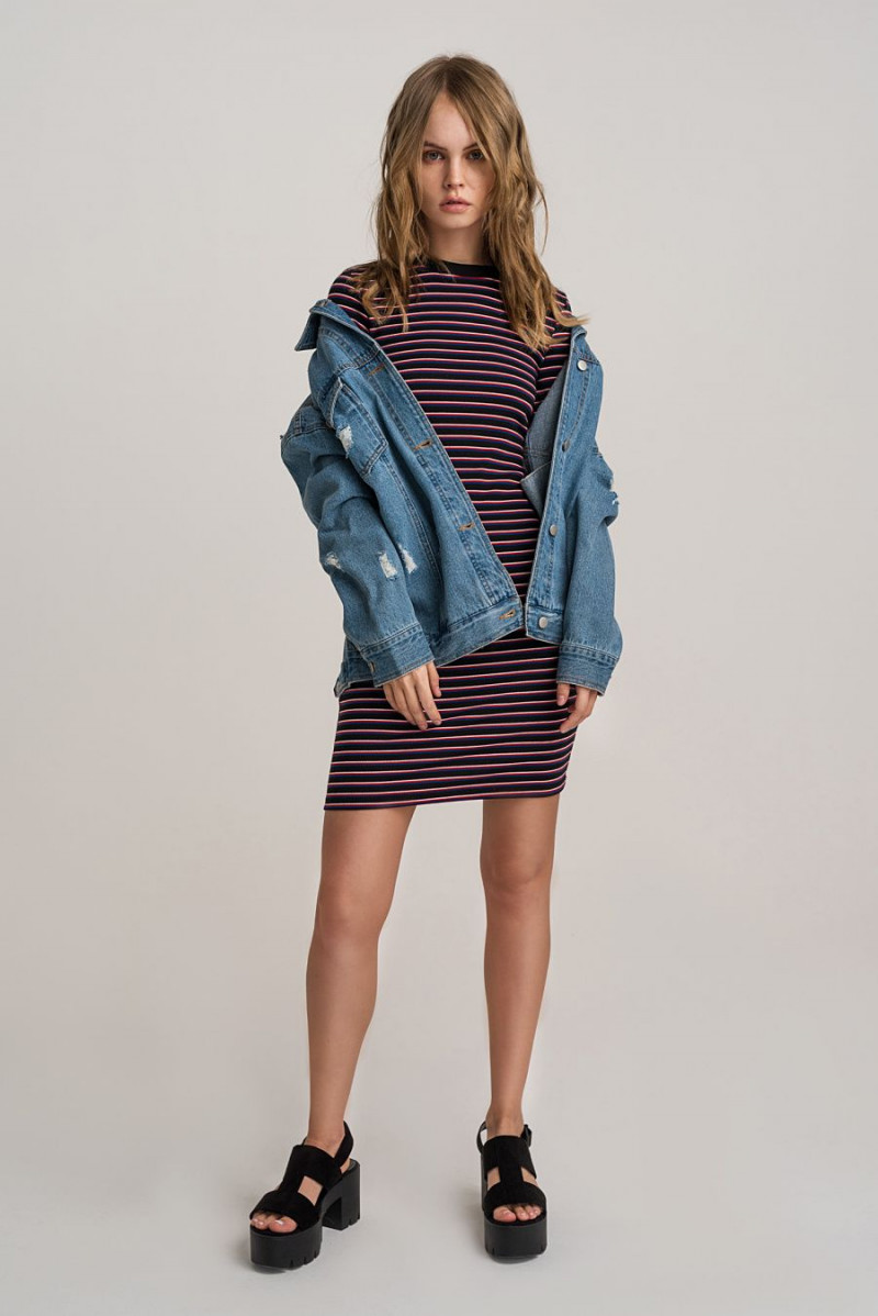 Anastasiya Scheglova featured in  the Befree catalogue for Spring/Summer 2019