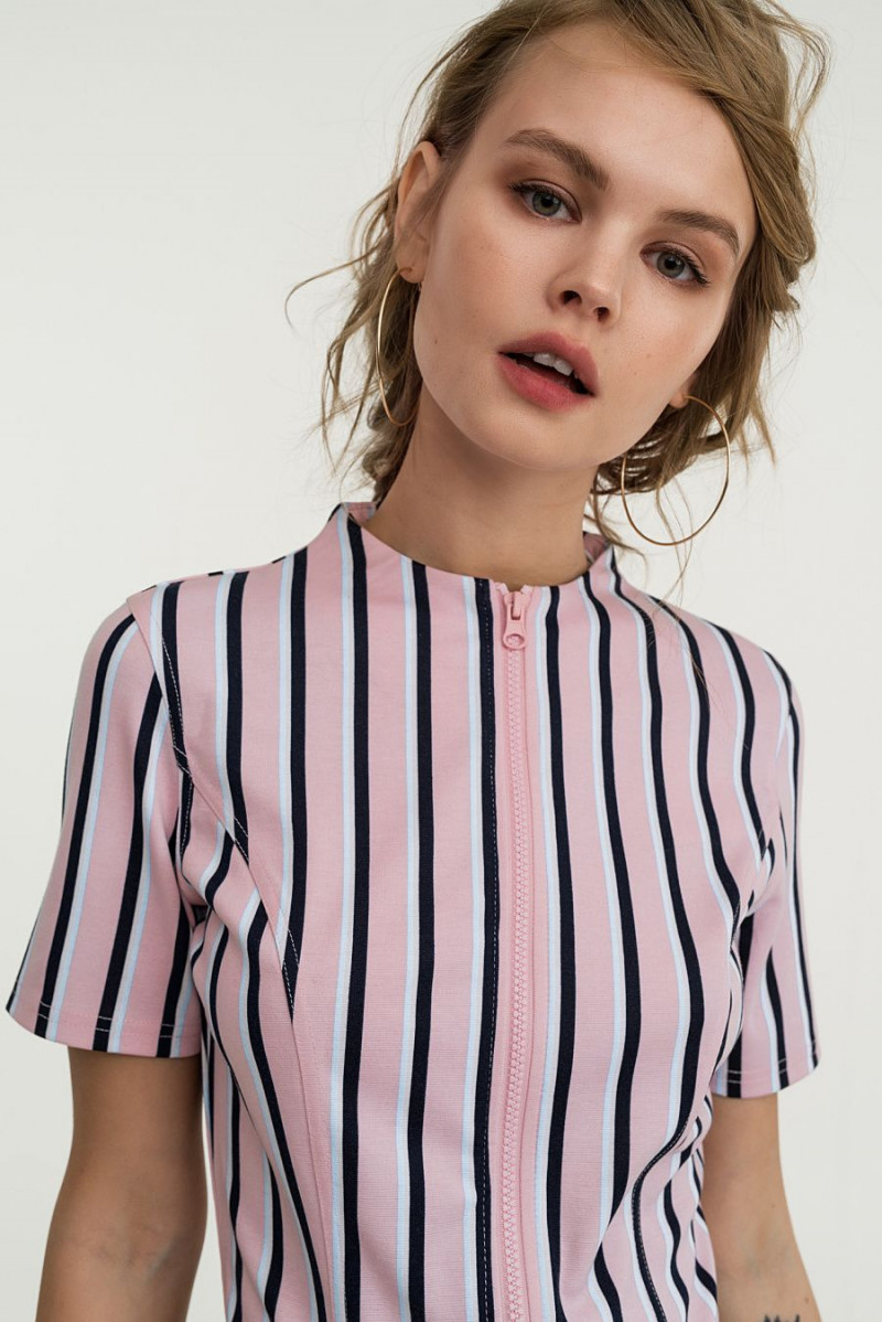 Anastasiya Scheglova featured in  the Befree catalogue for Spring/Summer 2019