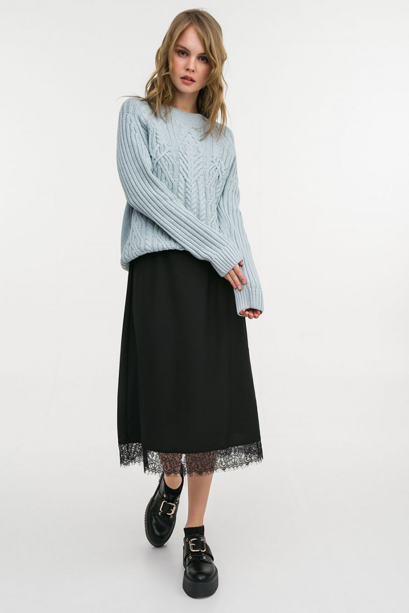 Anastasiya Scheglova featured in  the Befree catalogue for Spring/Summer 2019
