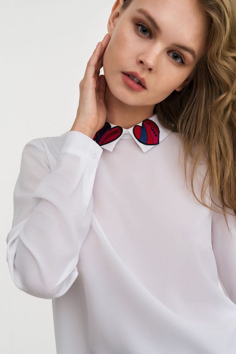 Anastasiya Scheglova featured in  the Befree catalogue for Spring/Summer 2019