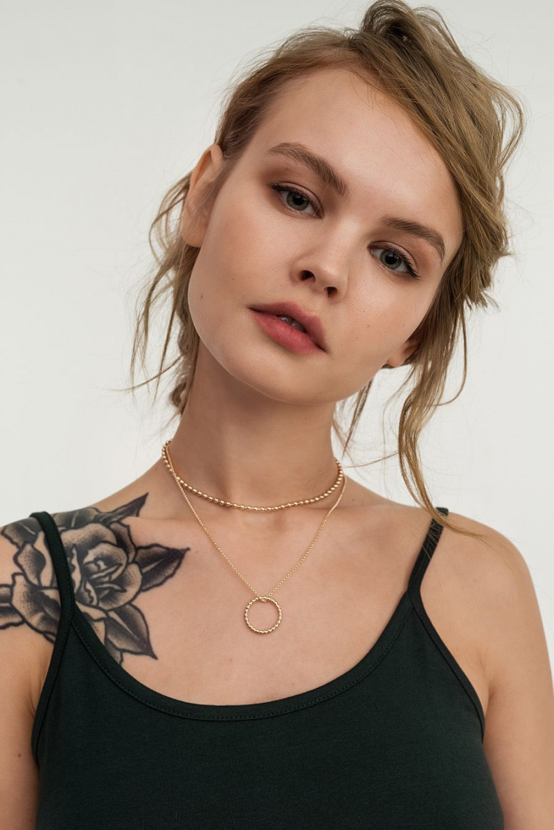 Anastasiya Scheglova featured in  the Befree catalogue for Spring/Summer 2019