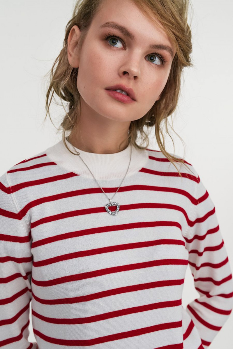 Anastasiya Scheglova featured in  the Befree catalogue for Spring/Summer 2019