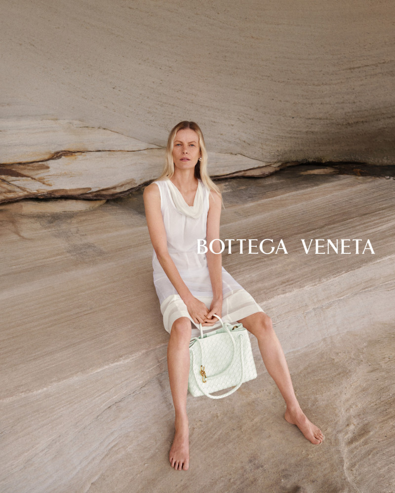 Emma Balfour featured in  the Bottega Veneta advertisement for Summer 2023