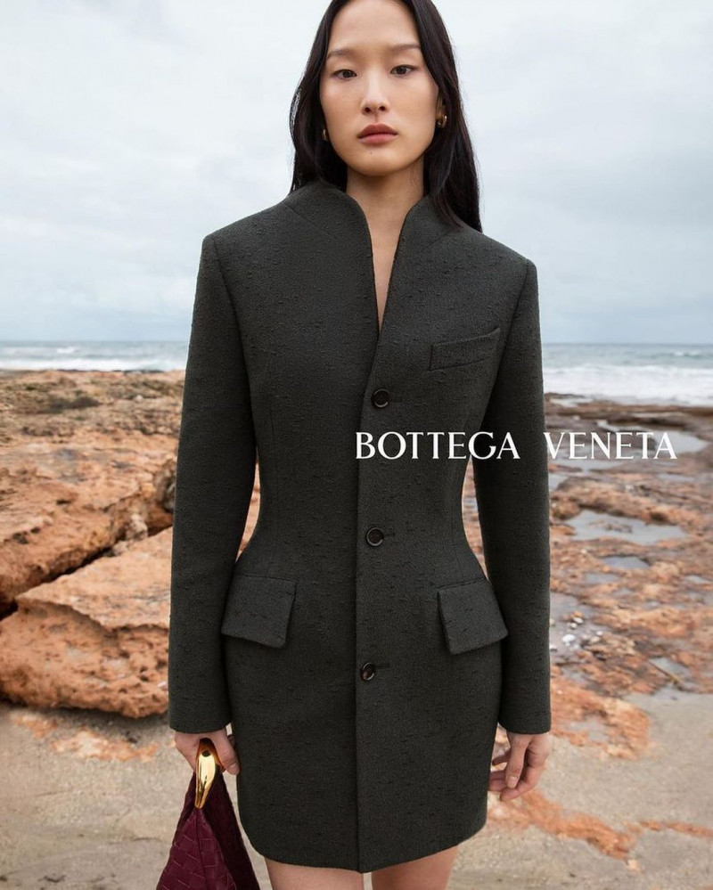 Yoonmi Sun featured in  the Bottega Veneta advertisement for Summer 2023