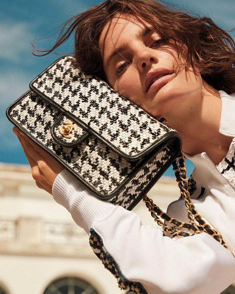 Delfina Morbelli featured in  the Neiman Marcus Neiman Marcus x Chanel Cruise 2022/23 advertisement for Cruise 2023