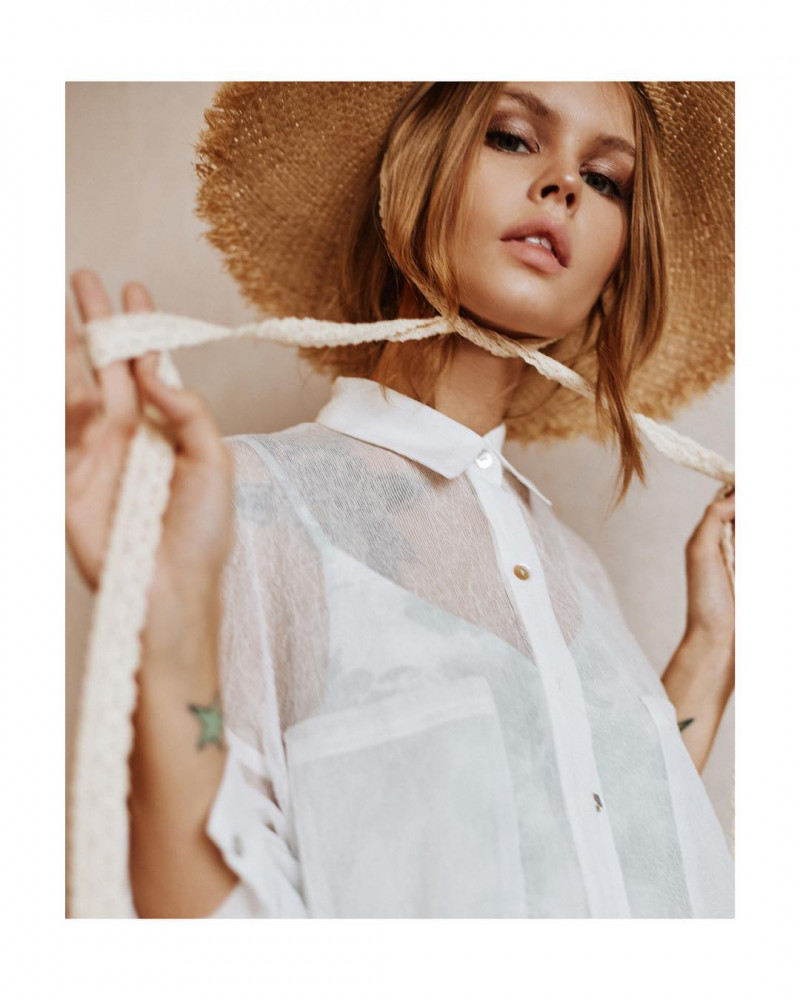 Anastasiya Scheglova featured in  the Yes No Maybe Store lookbook for Autumn/Winter 2019