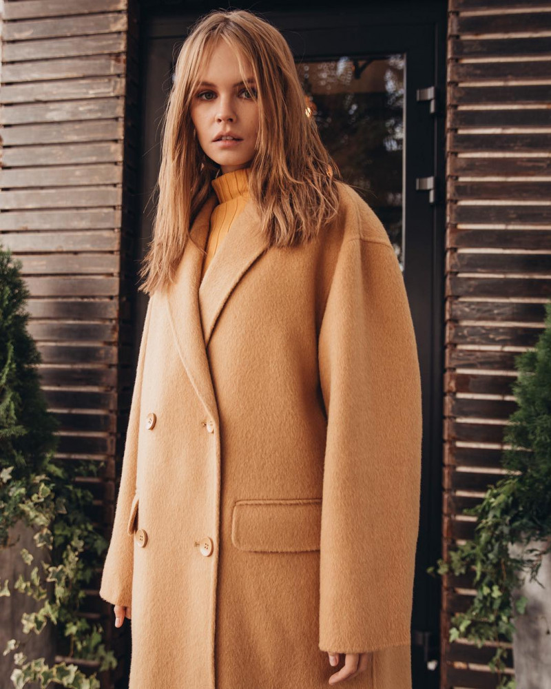 Anastasiya Scheglova featured in  the Marie by Marie lookbook for Autumn/Winter 2018