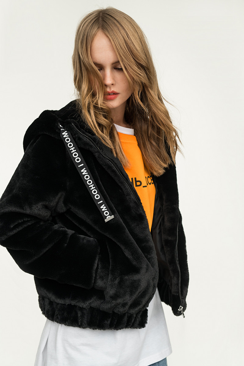 Anastasiya Scheglova featured in  the Befree catalogue for Fall 2018