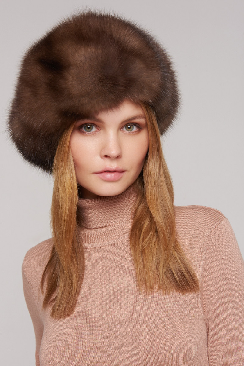 Anastasiya Scheglova featured in  the Shuba catalogue for Autumn/Winter 2018