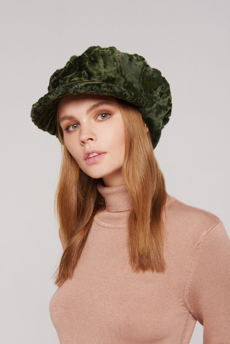 Anastasiya Scheglova featured in  the Shuba catalogue for Autumn/Winter 2018