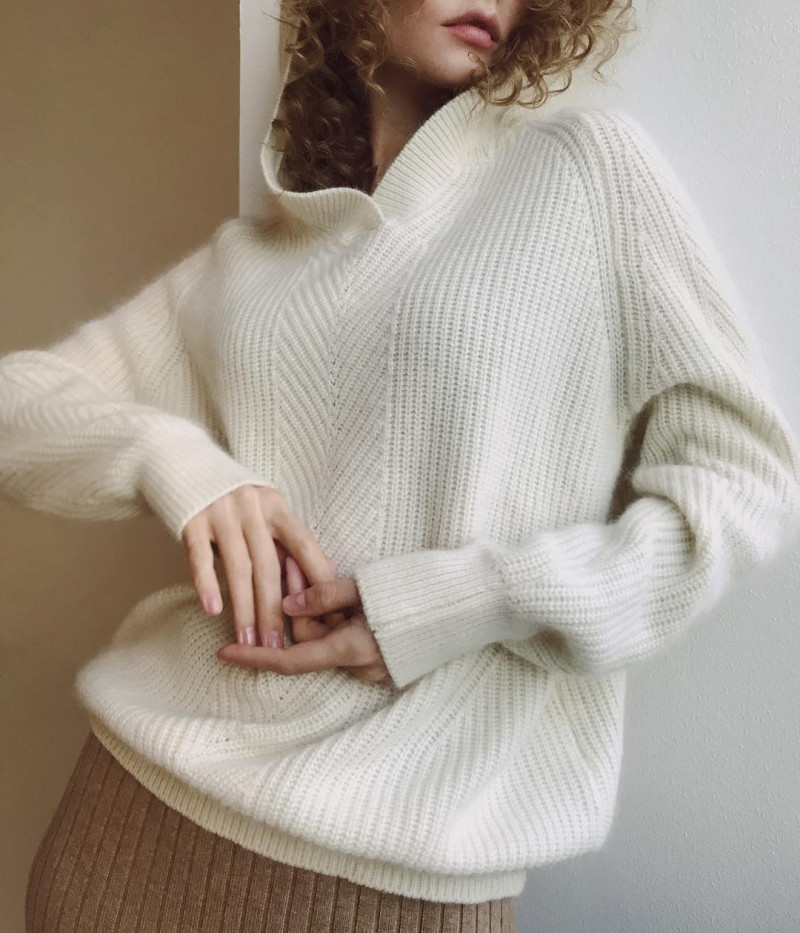 Anastasiya Scheglova featured in  the 1811 Eighteen One One catalogue for Autumn/Winter 2018