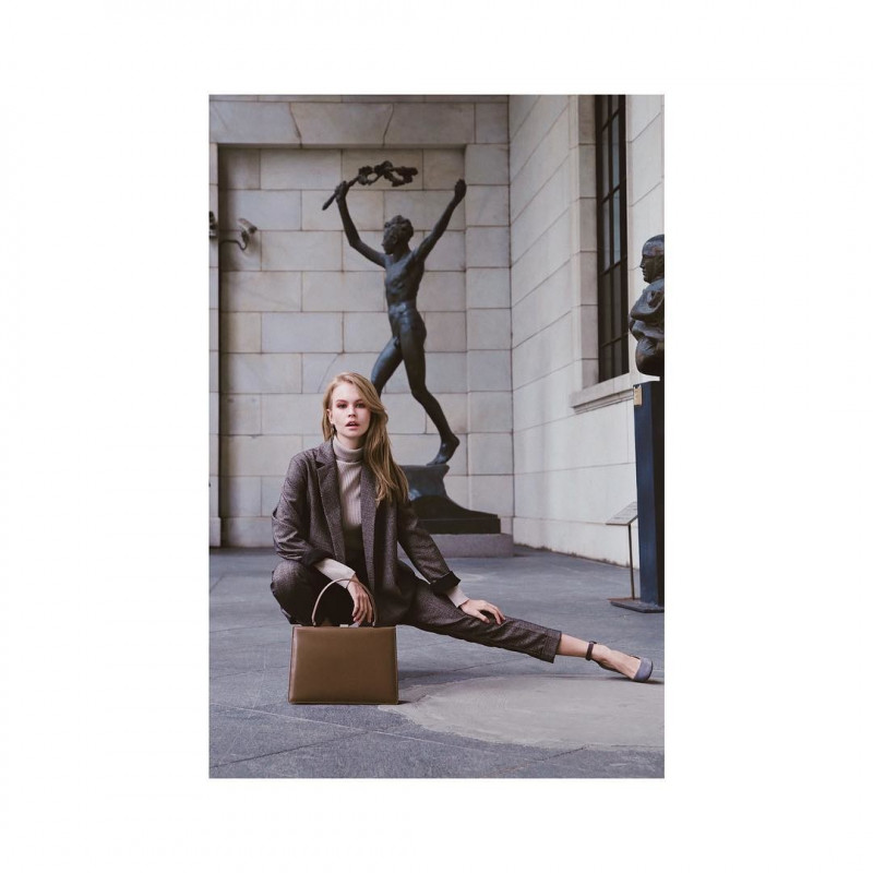 Anastasiya Scheglova featured in  the 1811 Eighteen One One catalogue for Autumn/Winter 2018