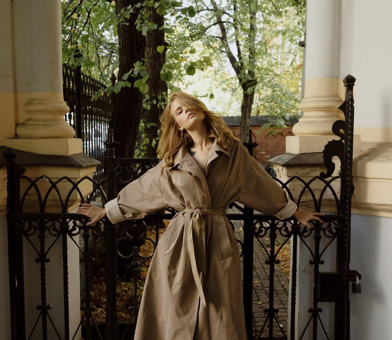 Anastasiya Scheglova featured in  the 1811 Eighteen One One catalogue for Autumn/Winter 2018