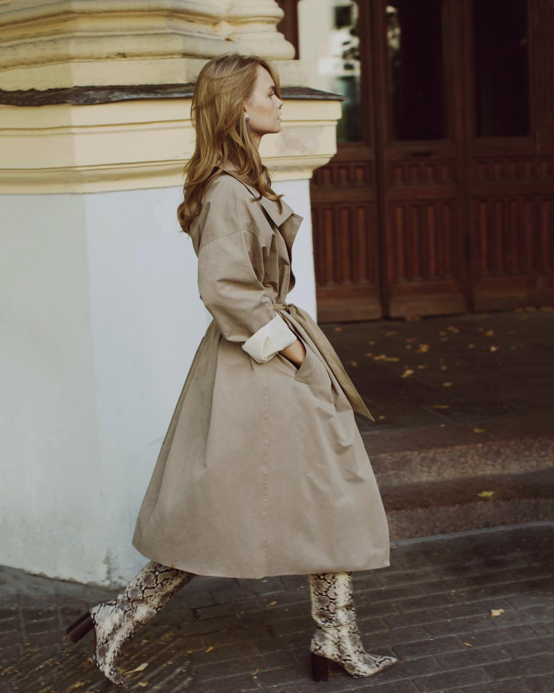 Anastasiya Scheglova featured in  the 1811 Eighteen One One catalogue for Autumn/Winter 2018