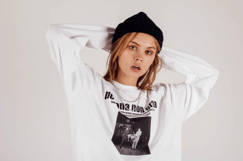 Anastasiya Scheglova featured in  the Nikifilini catalogue for Winter 2018