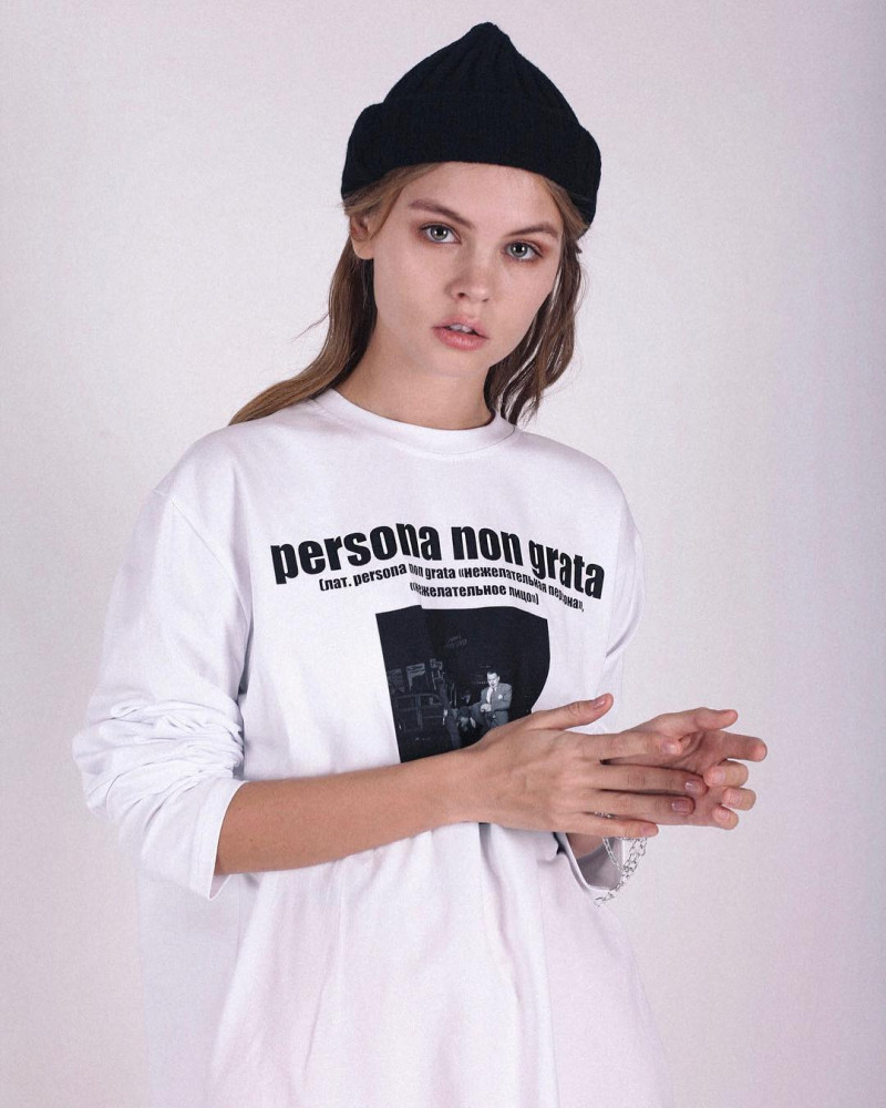 Anastasiya Scheglova featured in  the Nikifilini catalogue for Winter 2018