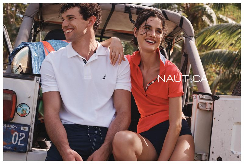 Blanca Padilla featured in  the Nautica Nautica x OCEANA  advertisement for Summer 2020