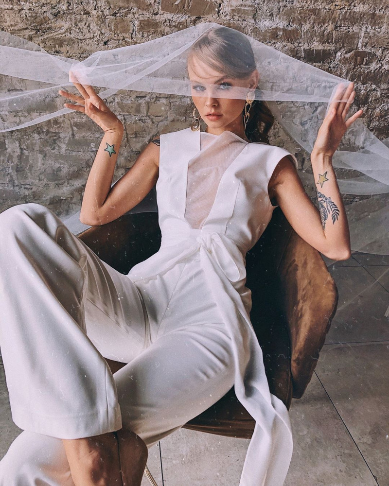 Anastasiya Scheglova featured in  the Dream & Dress catalogue for Spring/Summer 2019