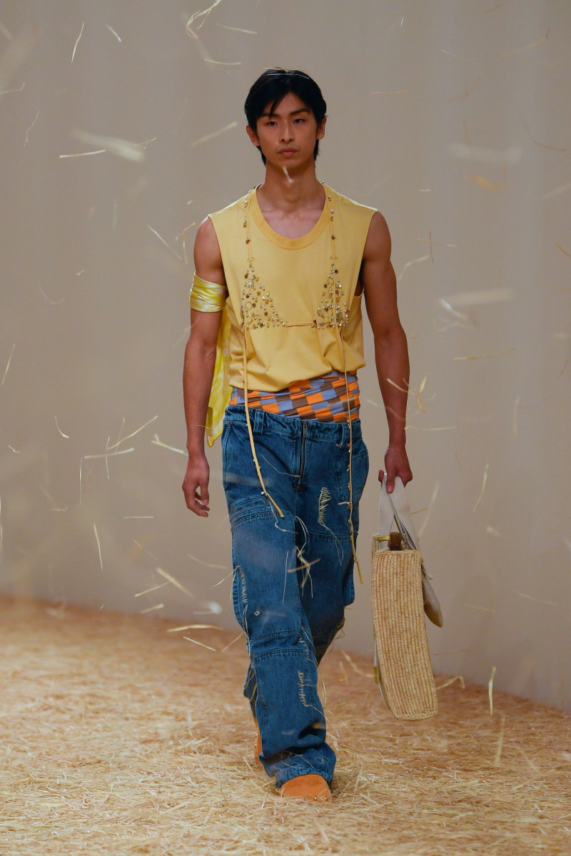 Yugo Takano featured in  the Jacquemus fashion show for Spring/Summer 2023