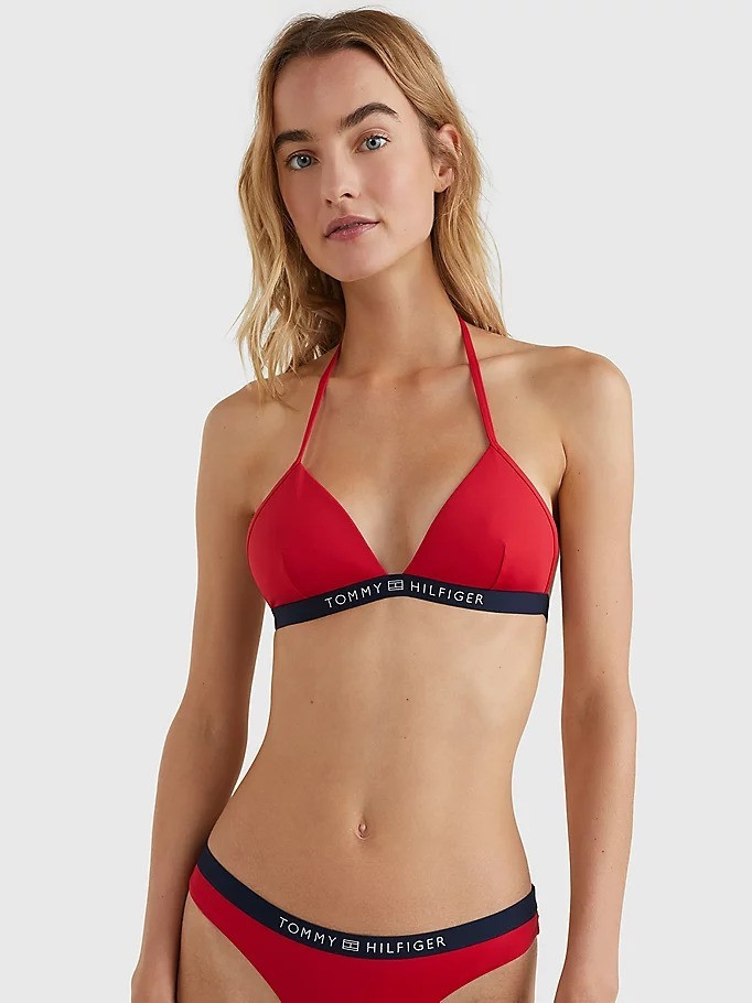 Maartje Verhoef featured in  the Tommy Hilfiger catalogue for Spring/Summer 2022