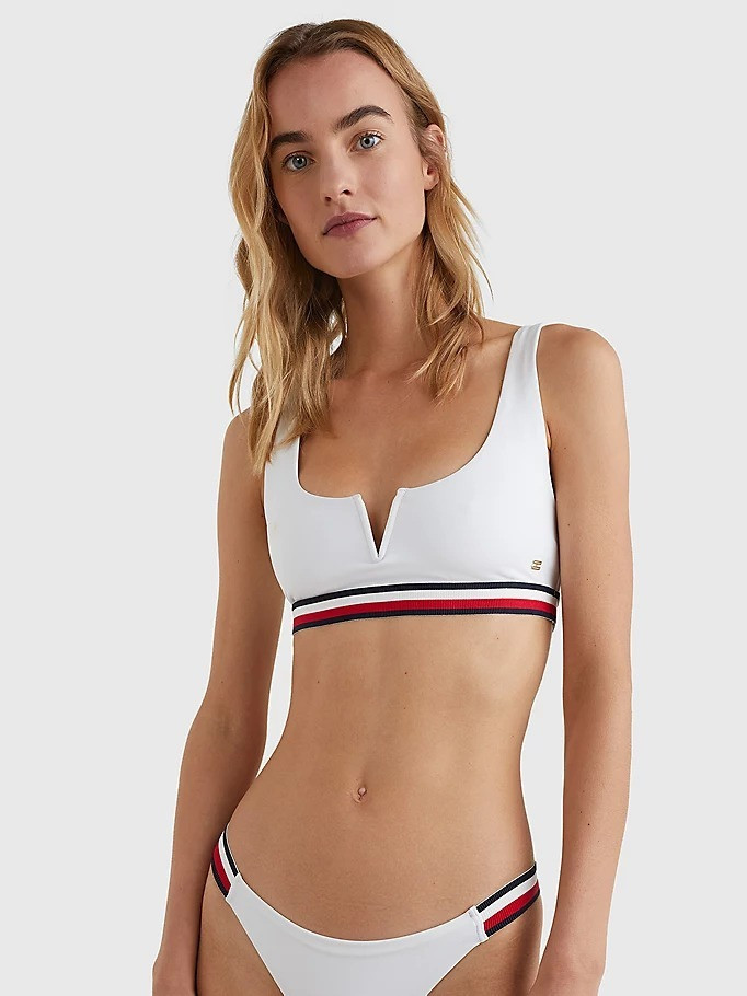 Maartje Verhoef featured in  the Tommy Hilfiger catalogue for Spring/Summer 2022