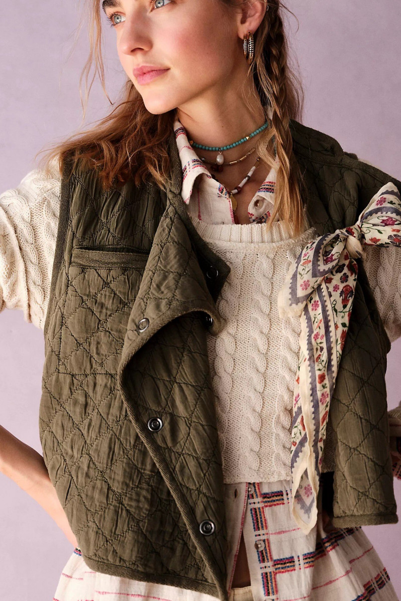 Maartje Verhoef featured in  the Free People catalogue for Spring/Summer 2022