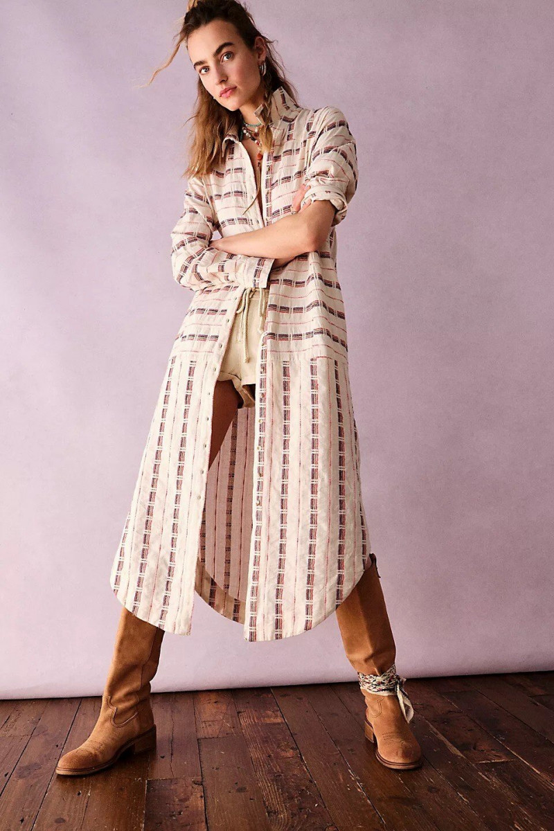 Maartje Verhoef featured in  the Free People catalogue for Spring/Summer 2022