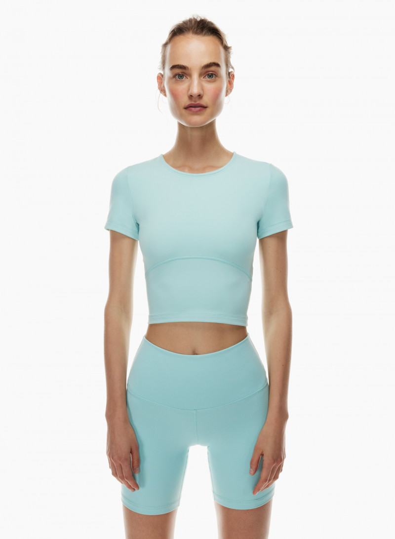 Maartje Verhoef featured in  the Aritzia catalogue for Spring/Summer 2022