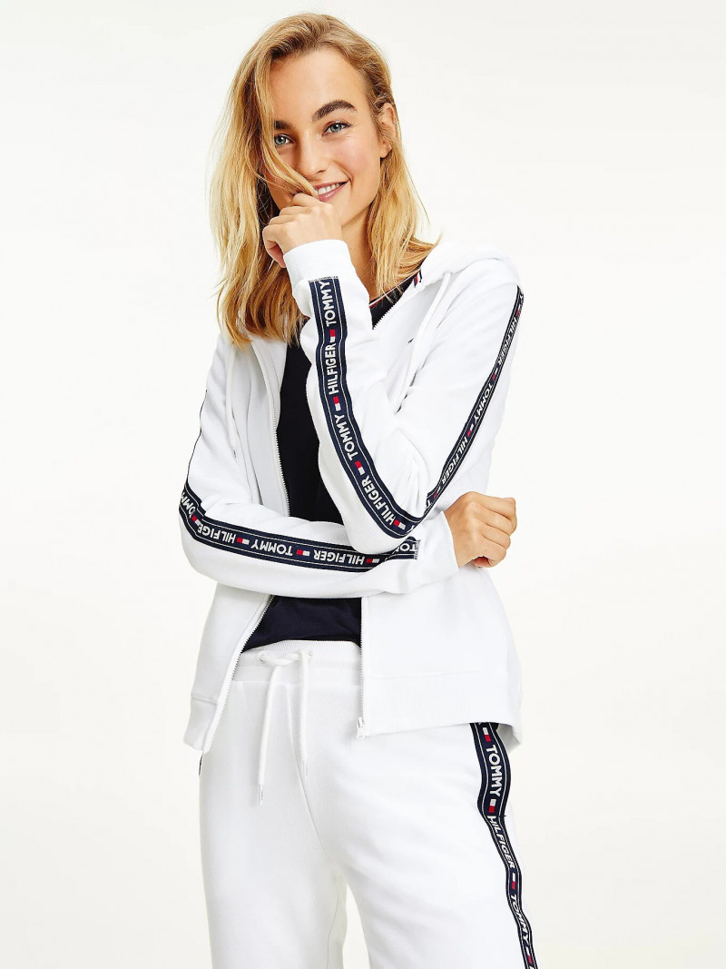 Maartje Verhoef featured in  the Tommy Hilfiger catalogue for Autumn/Winter 2021