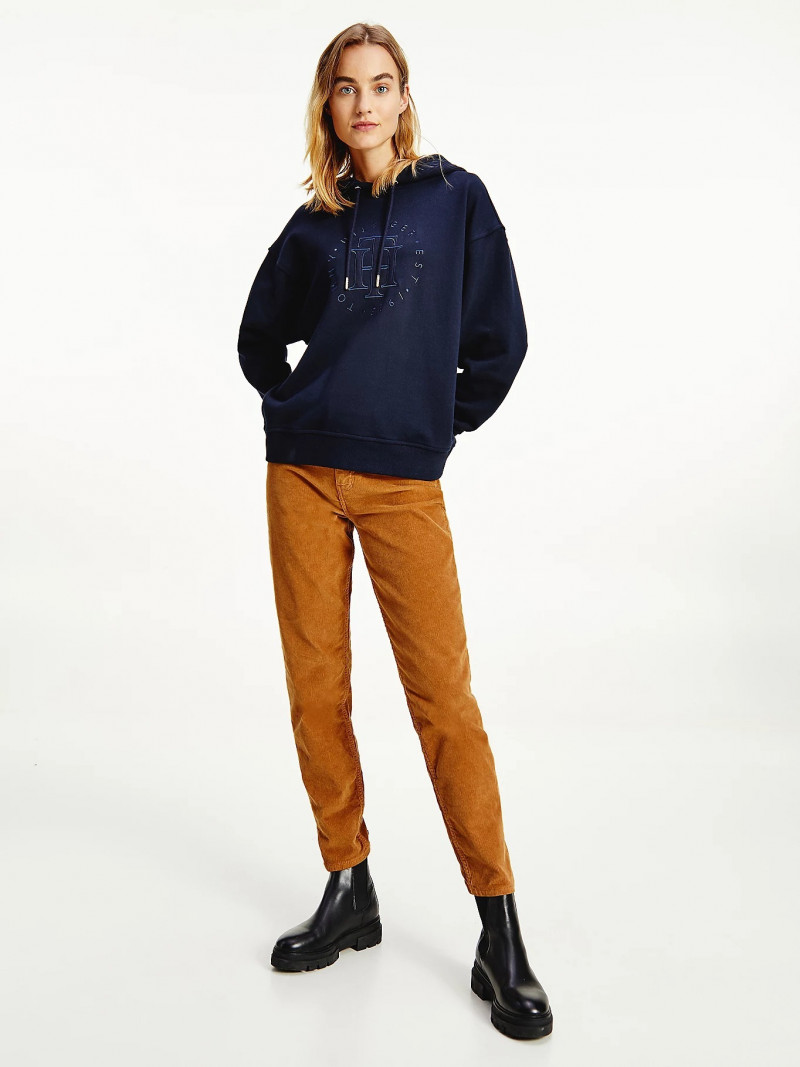 Maartje Verhoef featured in  the Tommy Hilfiger catalogue for Autumn/Winter 2021