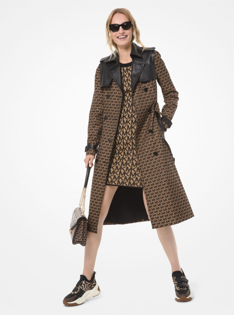 Maartje Verhoef featured in  the Michael Kors Collection catalogue for Winter 2021