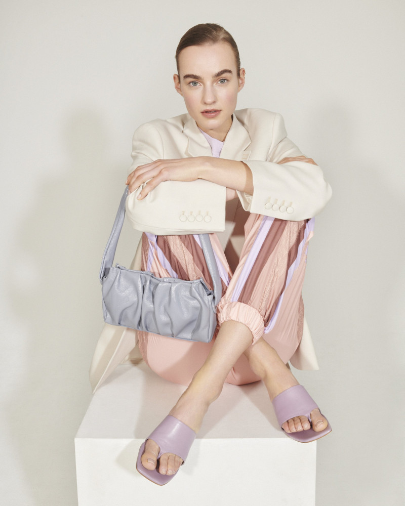 Maartje Verhoef featured in  the Elleme lookbook for Spring/Summer 2021