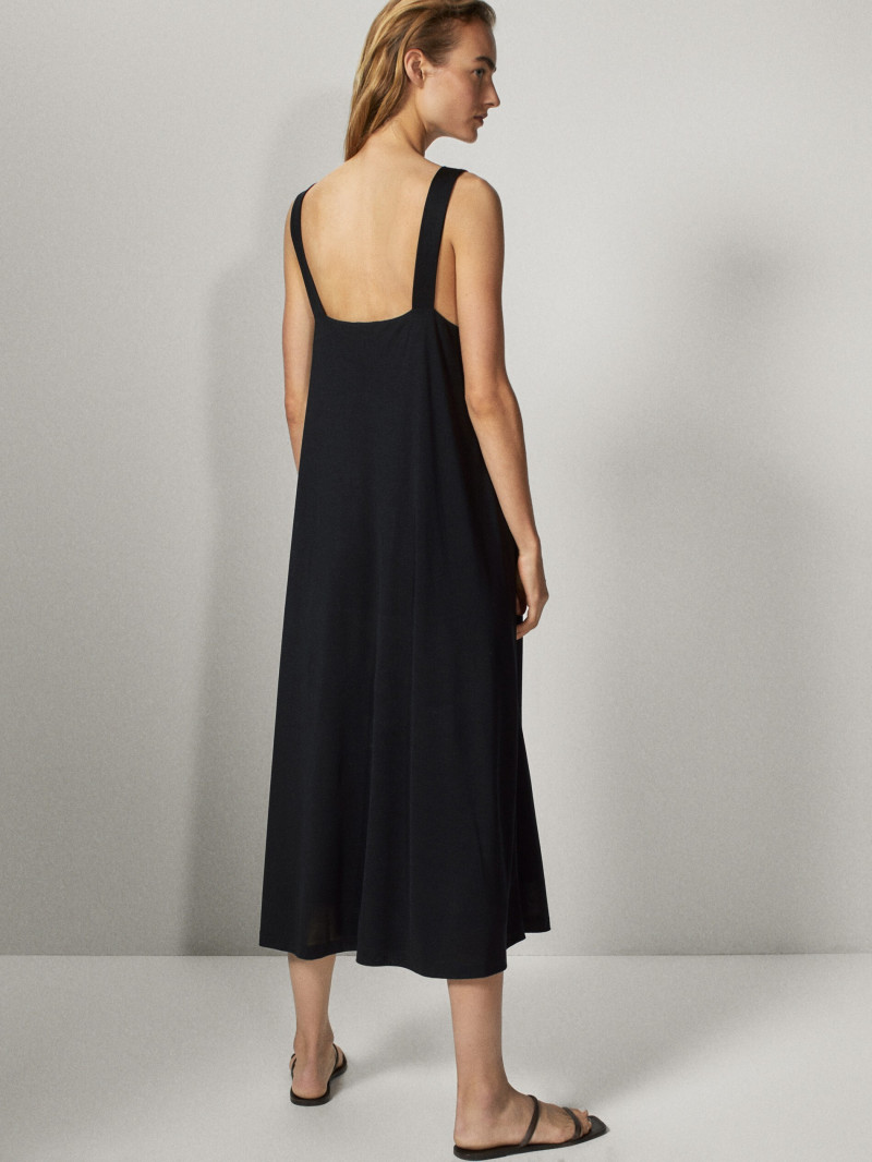 Maartje Verhoef featured in  the Massimo Dutti catalogue for Pre-Fall 2020