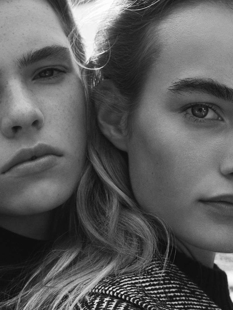 Maartje Verhoef featured in  the Massimo Dutti catalogue for Fall 2020