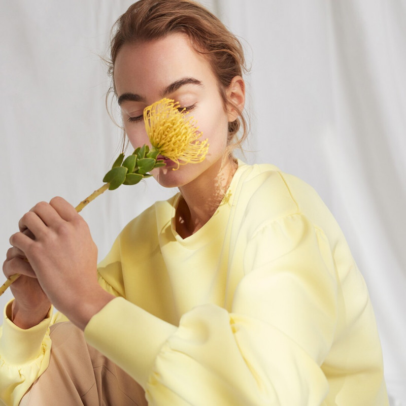 Maartje Verhoef featured in  the Opus lookbook for Spring/Summer 2020