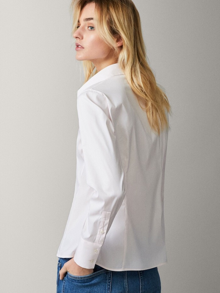 Maartje Verhoef featured in  the Massimo Dutti catalogue for Spring/Summer 2019