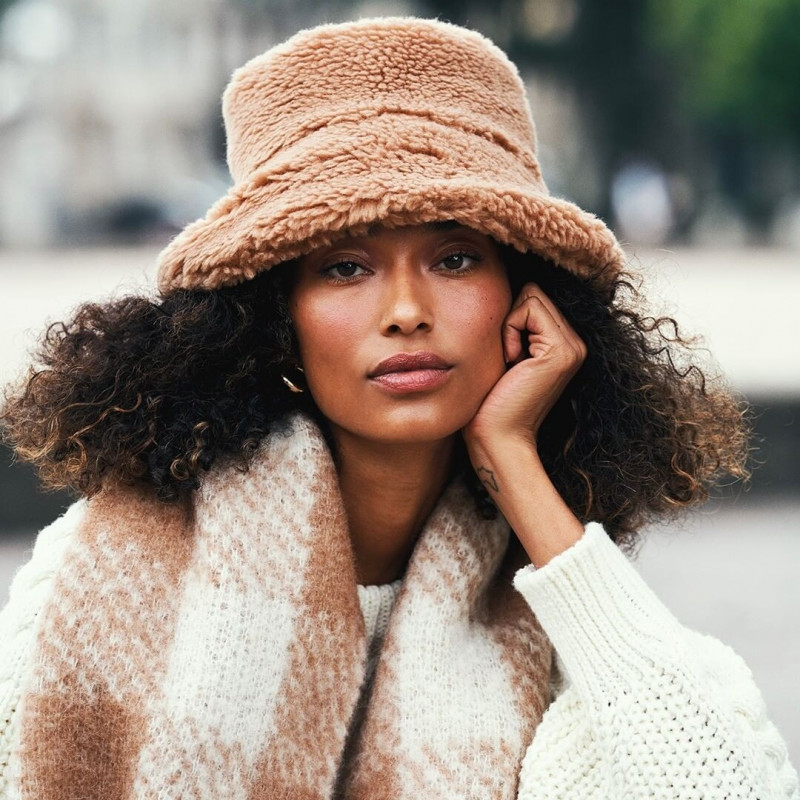 Anais Mali featured in  the Stefanel advertisement for Autumn/Winter 2021