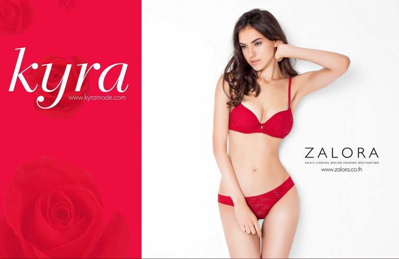 Irina Illichova featured in  the Zalora catalogue for Spring/Summer 2020